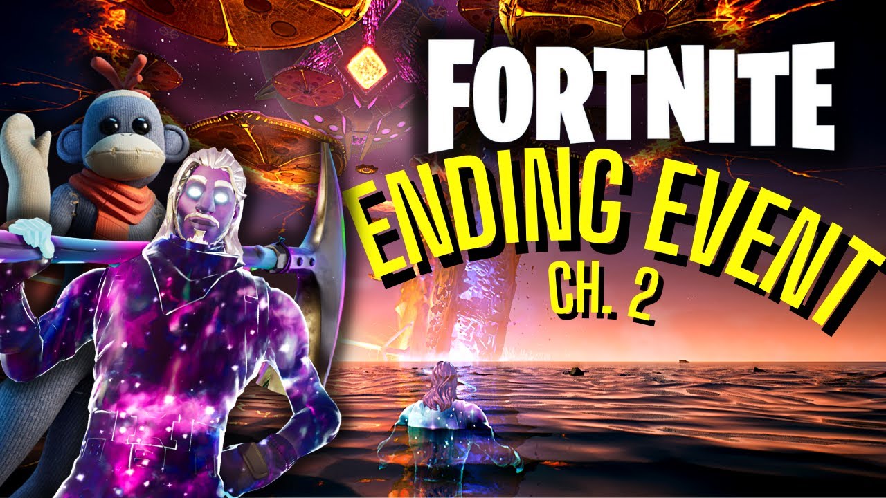The End of Chapter 2: Fortnite Live Event HD (No External Voices) - YouTube