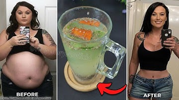 Drink 1 Cup of this Magic Mixture for 3 Days,🔥Your Belly Fat Will Melt Completely💦 Weight Loss Drink