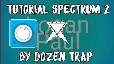 Tutorial Avee Player How To Make Spectrum 2 by Dozen Trap
