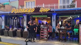 CORFU Greece - SIDARI Nightlife The Strip........