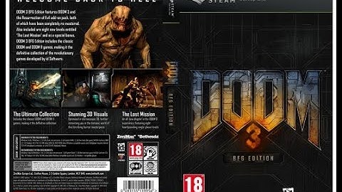 DOOM 3 BFG VETERAN PC CONTROLLER 4K RESOLUTION