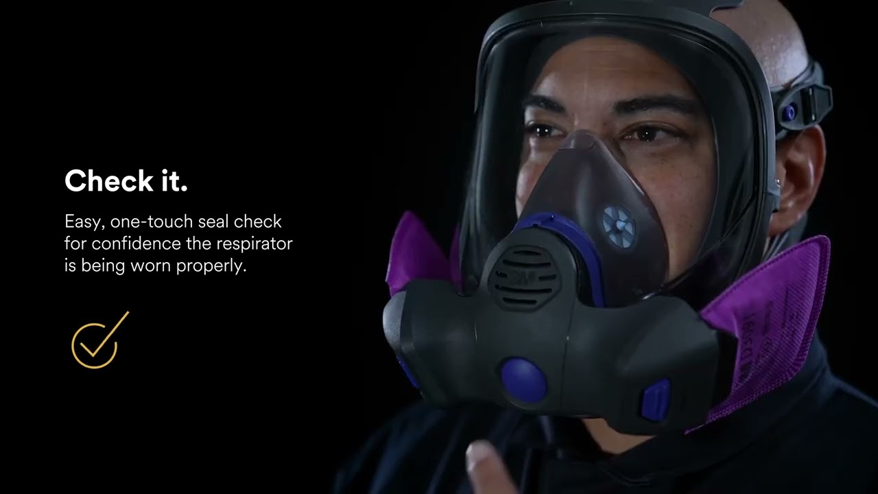 3M™ Secure Click™ Reusable Respirators
