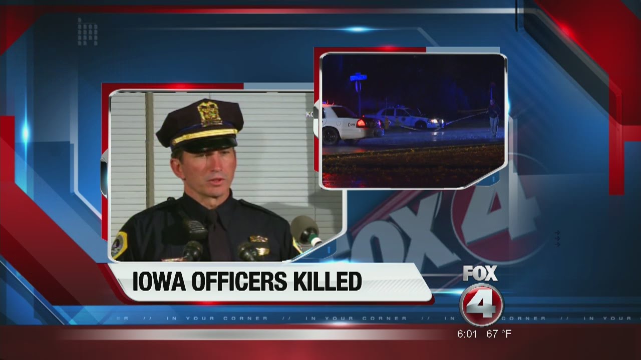 BREAKING: 2 Des Moines Officers Ambushed and Murdered