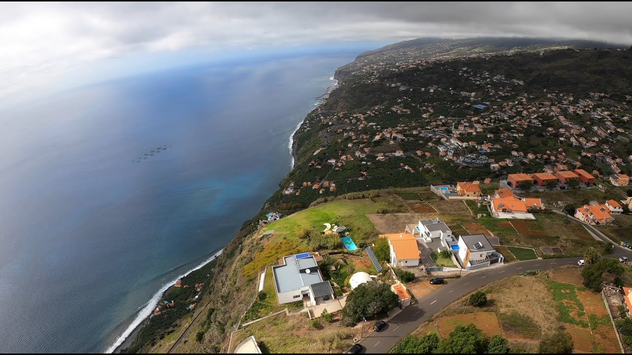 Paragliding Madeira - Arco da Calheta first flight [26.10.2020]