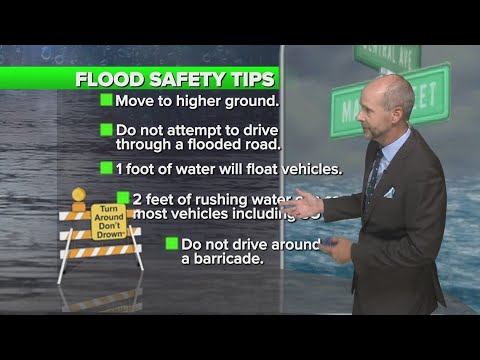 Flood safety tips to keep in mind - YouTube