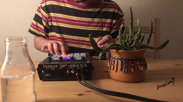 lil minimal piano jam - Roland sp-404