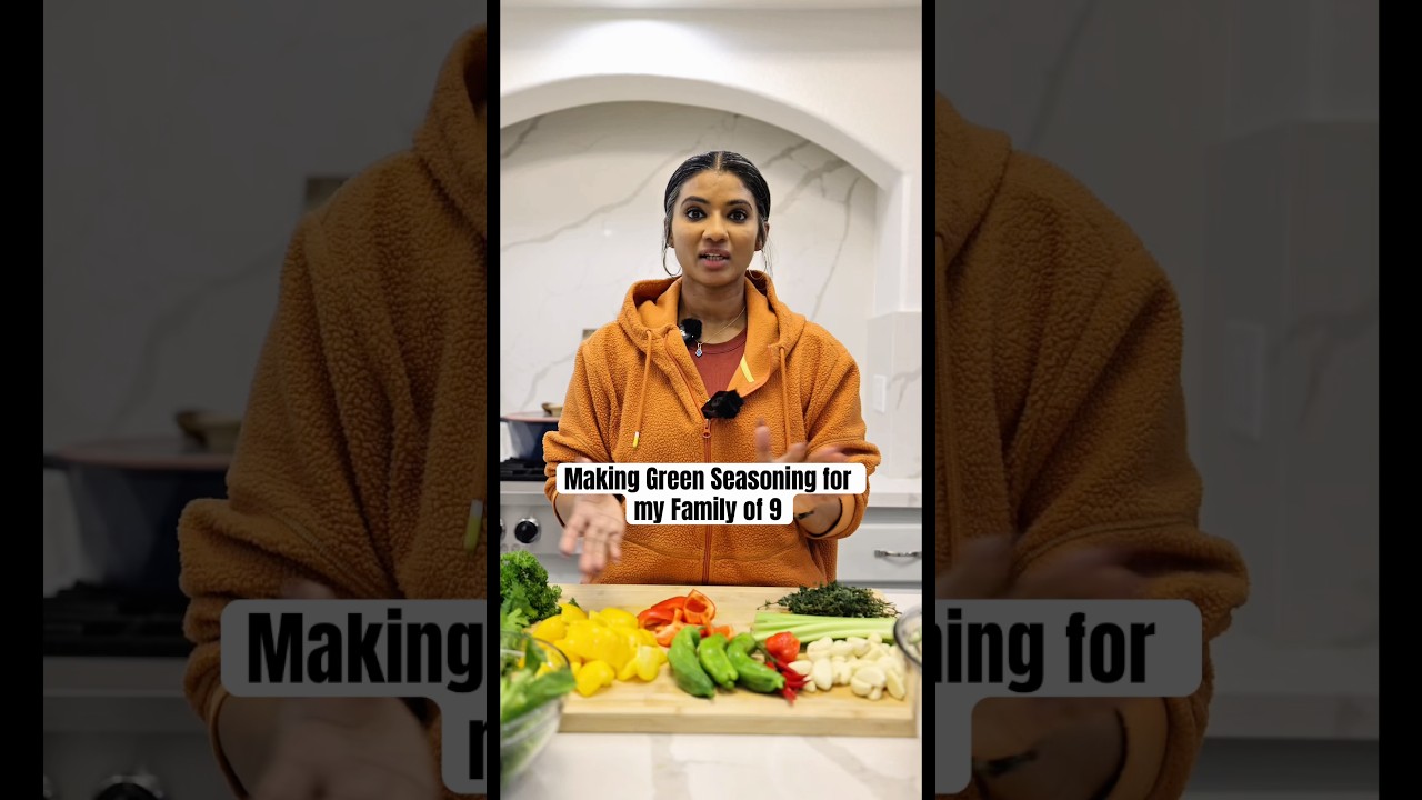 Still learning Trinidadian cooking—married to a Trinbagonian, so green seasoning is a must 