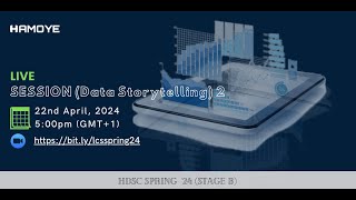 HDSC Spring '24  Live Coding Session for the Data storytelling track (Stage B)2