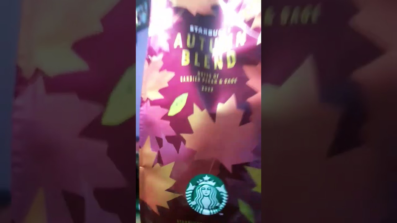 Starbucks coffee | Autumn Blend 250 gram | Dark Roast