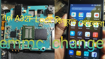 itel a32f emmc change