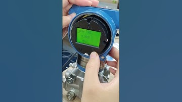 differential pressure transmitter change measurement range