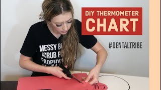 DIY Themometer Chart