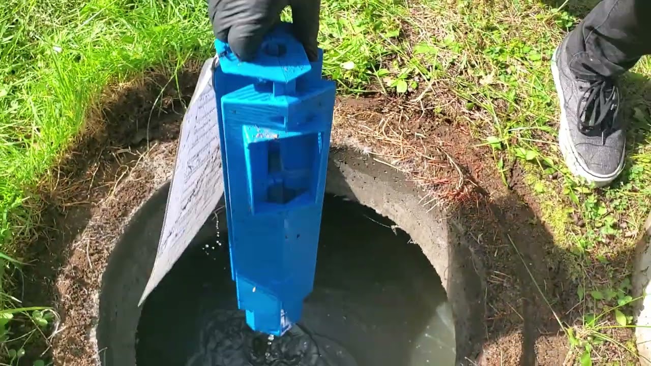 How to rinse a filter in a septic tank 