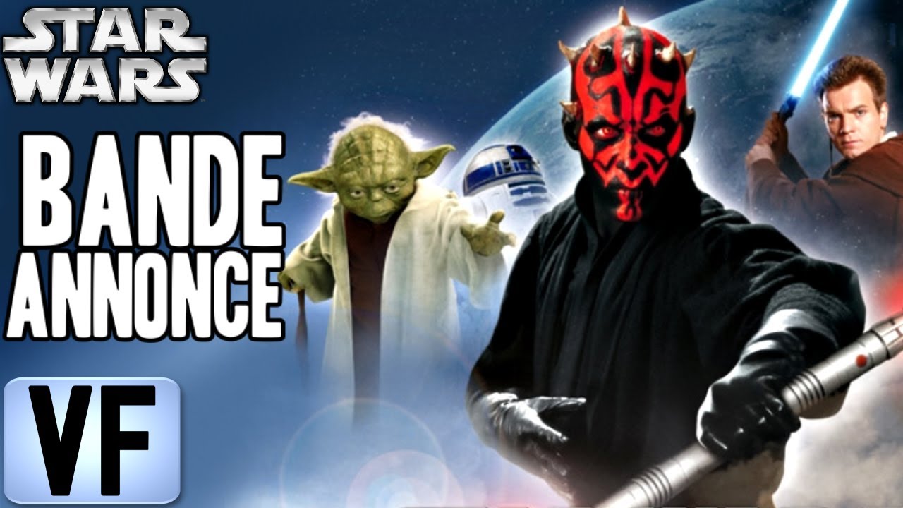 La Menace Fantôme En Streaming 🔦 STAR WARS 1 - LA MENACE FANTÔME Bande Annonce VF 1999 HD - YouTube