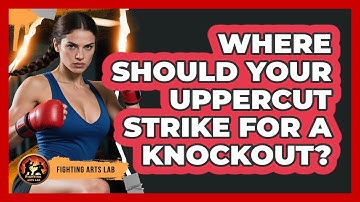 Where Should Your Uppercut Strike For A Knockout? - Fighting Arts Lab