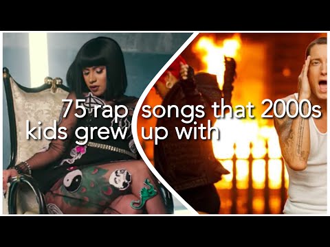 75 rap songs that 2000s kids grew up with