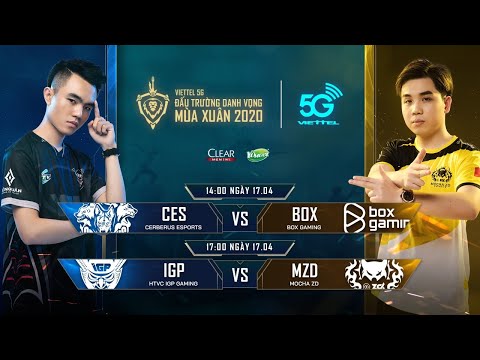 Video CES vs BOX | IGP vs MZD [17.04.2020] - Viettel 5G ĐTDV... - youtube