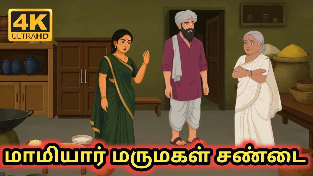 மாமியார் மருமகள் சண்டை | Story-12 | CHIKKU BUKKU STORIES | Tamil moral stories