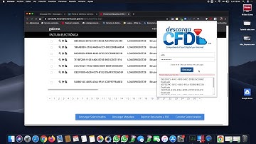 Como descargar XML con +DescargaCFDi Web