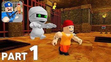 Obby Escape Prison Breakout Walkthrough Gameplay Part 1
