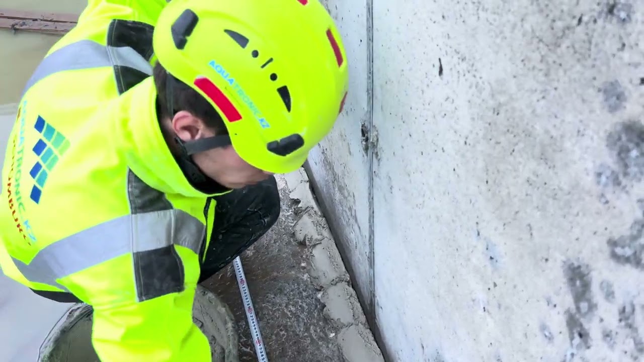 ASOCRET-M30. Хронометраж расхода материала на холодные швы стена/фундамент