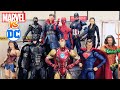 MARVEL vs DC Final Battle: Spiderman vs Batman vs Superman vs Ironman | Figure Stopmotion