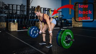 HOW TO AVOID LOW BACK PAIN WHILE LIFTING - DEADLIFT, KETTLEBELL SWING..