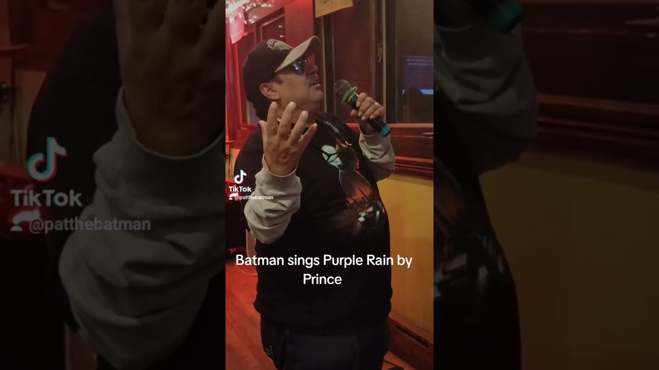 Patricio sings Purple Rain by Prince