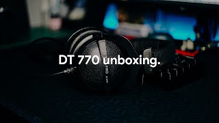 Beyerdynamic Dt770 Quick Unboxing