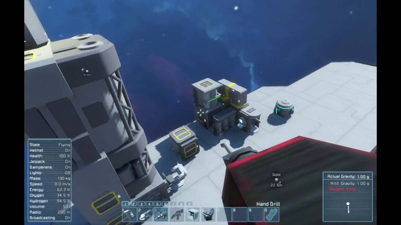 Space engineers Modded survival S1, EP.1 - YouTube