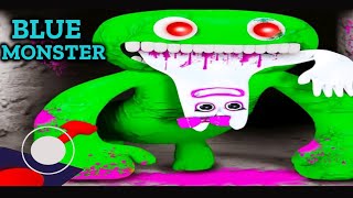 New version Blue Monster in Toy Factory, full game walkthrough (scary nabnab garden horror 3) screenshot 1