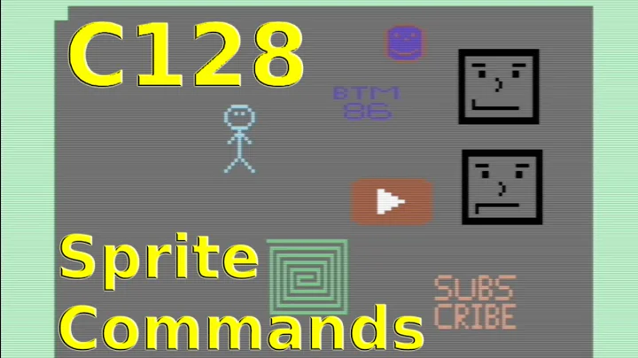Commodore 128 Sprite Commands
