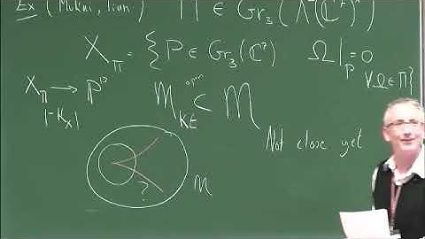 Sir Simon Donaldson | Kahler-Einstein metrics and Geometric Invariant Theory