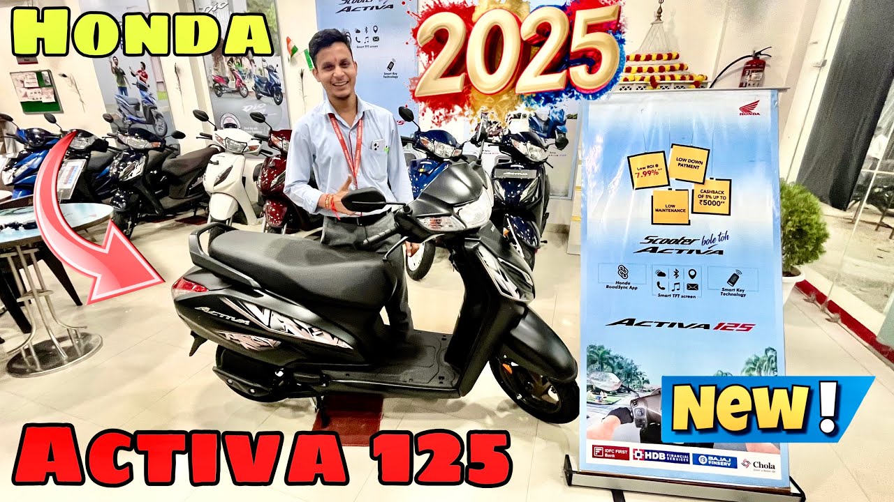 2025 Honda Activa 125 New ModelDetailed Review | Activa 125 New Model ...