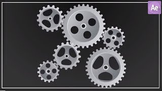 Gears Animation Tutorial in After Effects