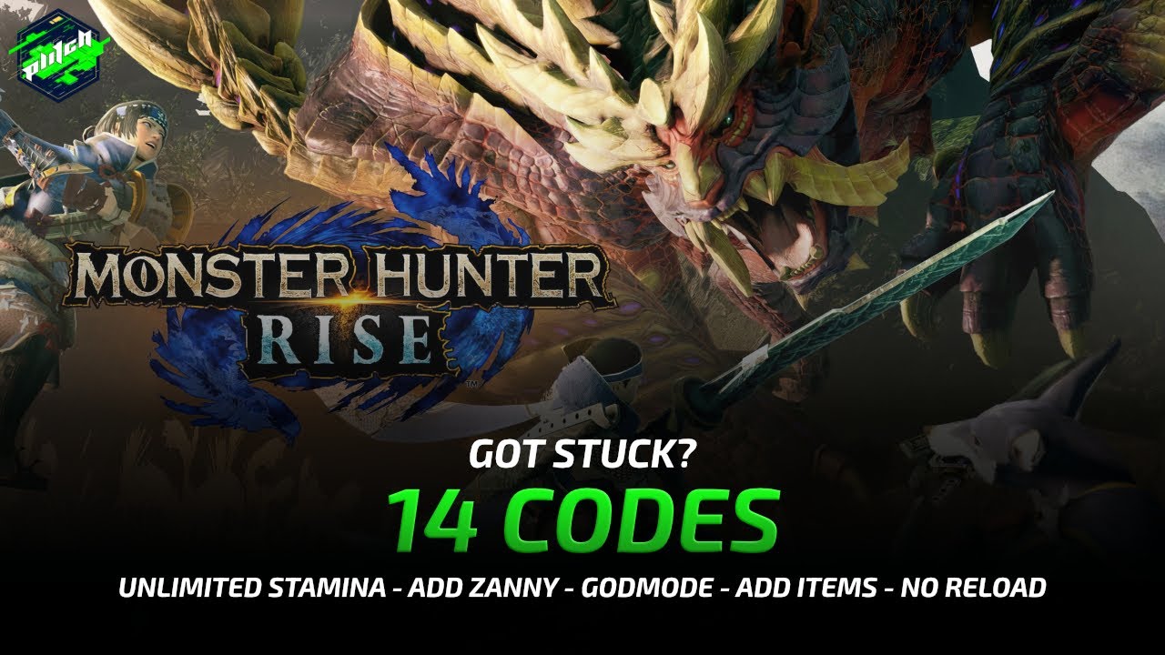 MONSTER HUNTER RISE CHEATS, MONSTER HUNTER RISE, MH RISE CHEATS, MONSTER  HUNTER RISE TRAINER, MONSTER HUNTER RISE MOD, MH RISE CHEATS, MH RISE MOD,  PC GAME, TRAINER, MOD, SAVE EDITOR