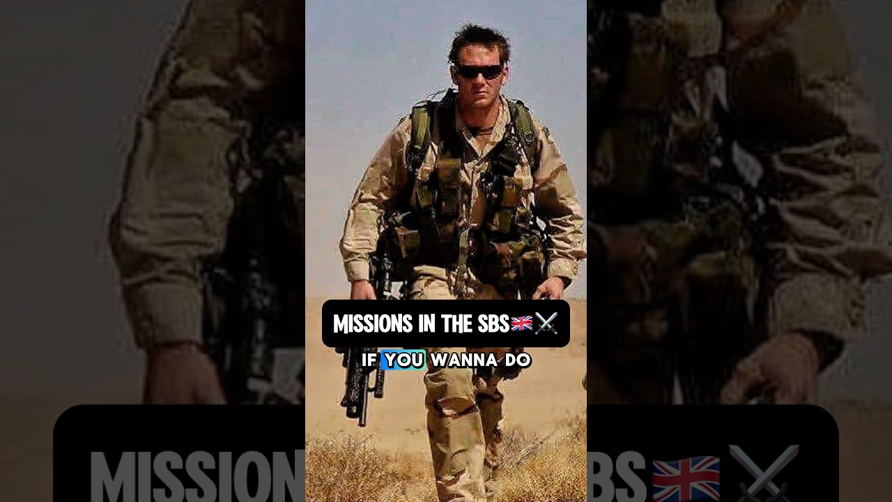 What Missions Do The British SBS Do: Life As a UKSF Frogman🇬🇧⚔️