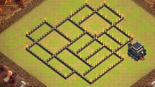 BEST TH9 WAR BASE!  Anti 3 Star | Clash of Clans screenshot 5