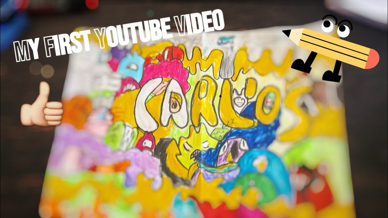 My first drawing video! - YouTube