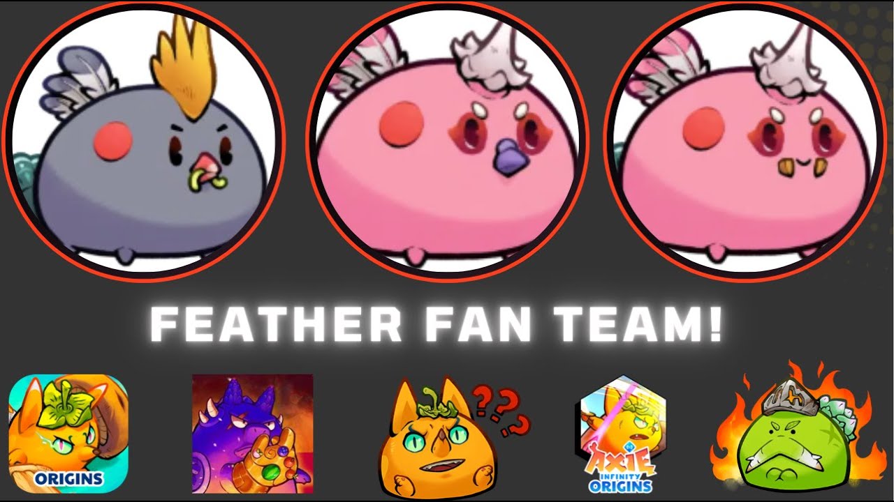 AXIE ORIGIN CLASSIC FEATHER FAN TEAM OFF SEASON 13