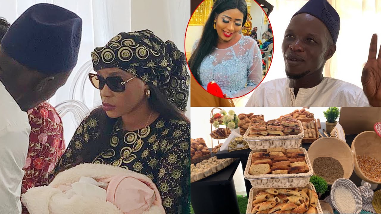 Les premières images du Baptême de Ndeye Ndiaye et Alassane Gueye, Clara la femme de Dora débarque