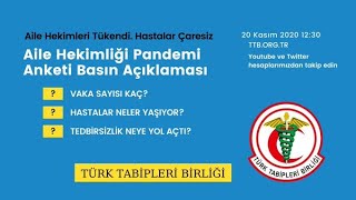 Türk Tabipleri Birliği Basın Açıklaması