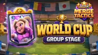 I Qualified From My Group in My First Merge Tactics World Cup