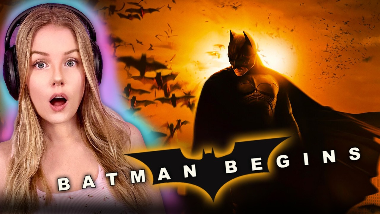Swedish girl watches BATMAN BEGINS | FIRST TIME WATCHING | Movie Reaction