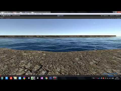 用Unity3d自制一个巫师3游戏场景！
