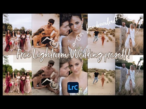 Free Wedding Photography Lightroom Preset | Free Lightroom presets | The best free presets online