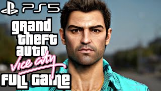 GTA VICE CITY PS5 Gameplay Walkthrough FULL GAME (4K 60FPS)