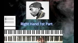 2Pac - Keep Ya Head Up (Piano Tutorial by K1eTone Music)