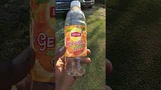 Lipton Georgia Peach Tea Start Your Day Off Right
