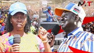 Martha Karua and MAMA IDA ODINGA in NAIROBI MEETS 15M WOMEN!!Powerful Speech!